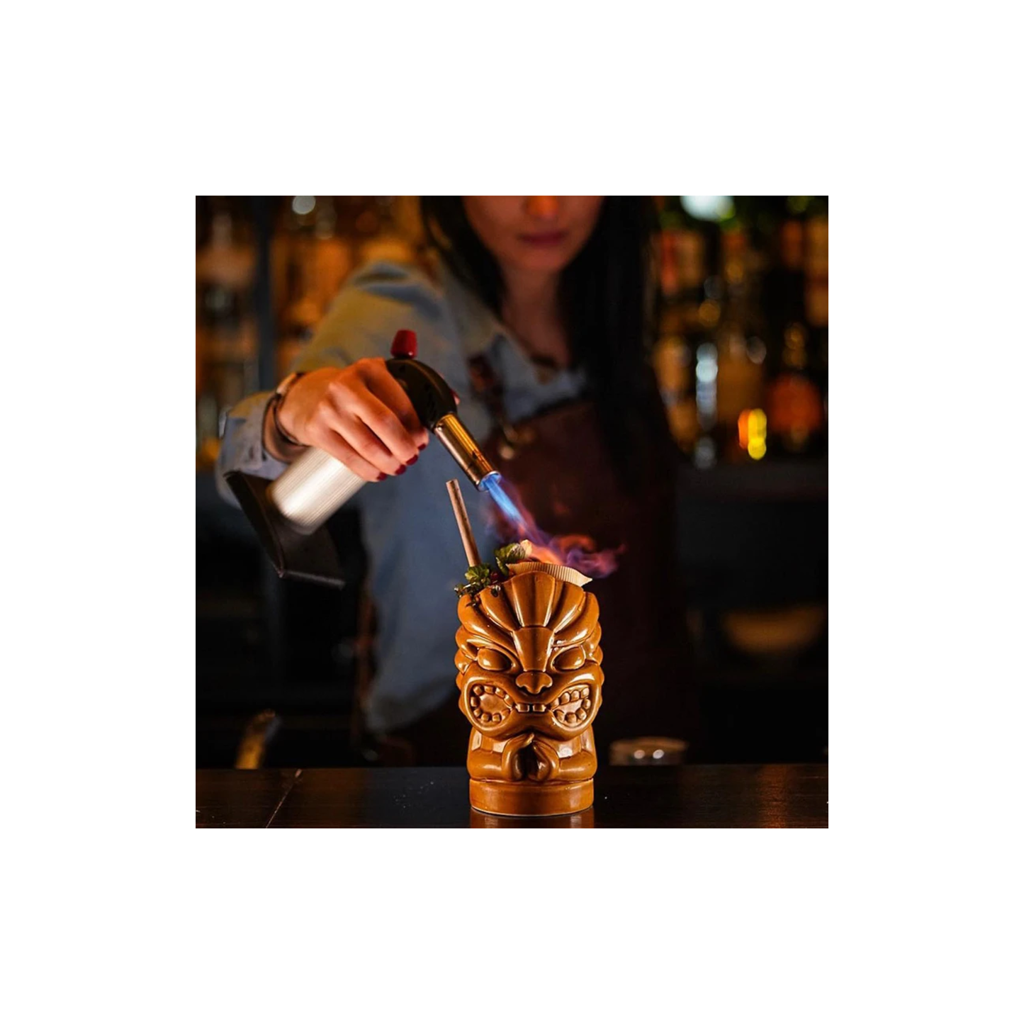 Hawaii Tiki Mugs Cocktail Cup Beer Beverage Mug Wine Mug Ceramic Tiki Mugs Great for Cocktail Drink